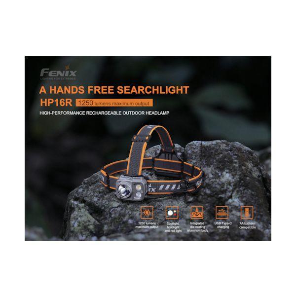 ＦＥＮＩＸ HP16R ＬＥＤ充電式ヘッドライト ＨＰ１６Ｒ |  | 03