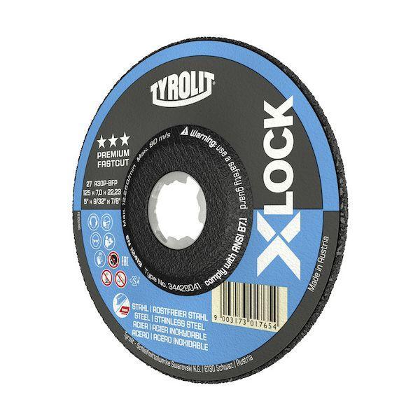 ＴＹＲＯＬＩＴ 34428041 X−LOCK オフセット砥石 プレミアムタイプ 125mm |  | 01