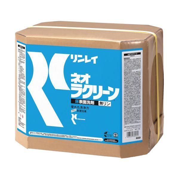 あすつく対応 「直送」 リンレイ 769532 床用洗剤 ネオラクリーン 18L RECOBO | 