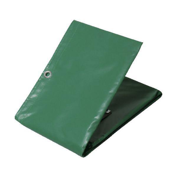 あすつく対応 「直送」 萩原 TP2 ターピー ターポリントラックシート 2号 小型トラック グリーン 2．3m×3．5m | 