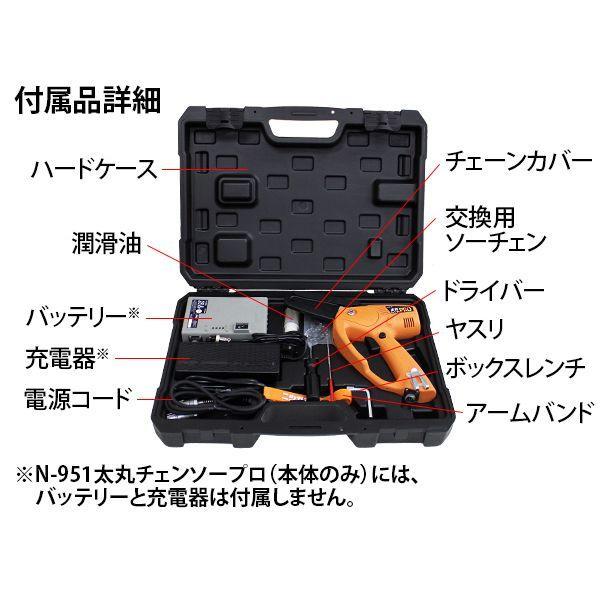 ニシガキ N-951 太丸チェンソーPRO 本体のみ N951_5