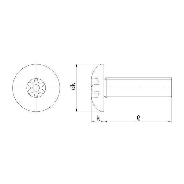 【個人宅配送不可】ＳＵＮＣＯ 4525824961031 【3500個入】 直送 代引不可 三価ホワイト TRXタンパープルーフ トラス小ネジ T8 2．6 X 6_1