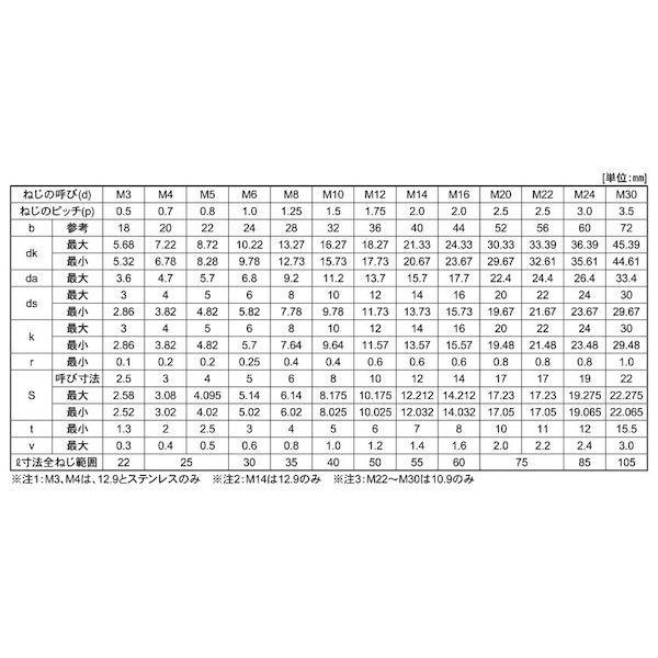【個人宅配送不可】【個数：20個】ＳＵＮＣＯ 4547733260333 【20個入】 直送 代引不可 ステンCAP 日本鋲螺 20 X 75_2