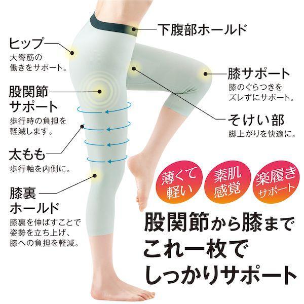 アルファックス 438502 お医者さんの サポートスパッツ ピタ肌 ブラック M−L |  | 04