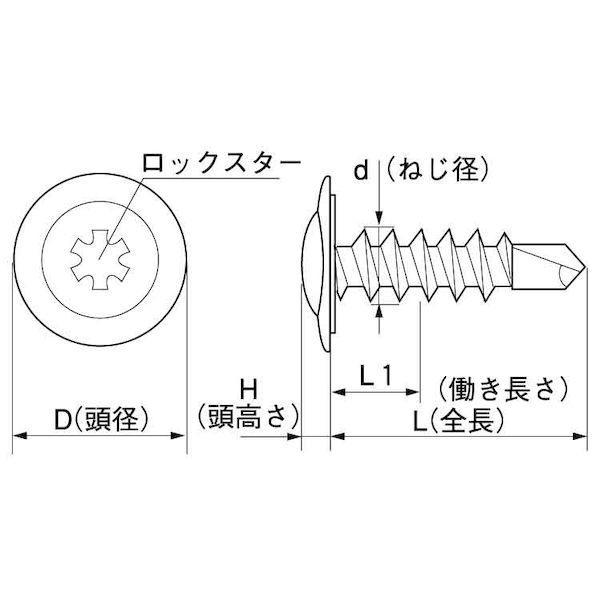 【個人宅配送不可】【個数：300個】ＳＵＮＣＯ 4549388323197 【300個入】 直送 代引不可 ホワイト ロックスタ−モドトラス 5 X 35_1