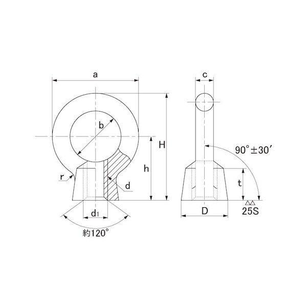 【個人宅配送不可】ＳＵＮＣＯ 4549388339426 【4個入】 直送 代引不可 SUS316 アイナット M24_1