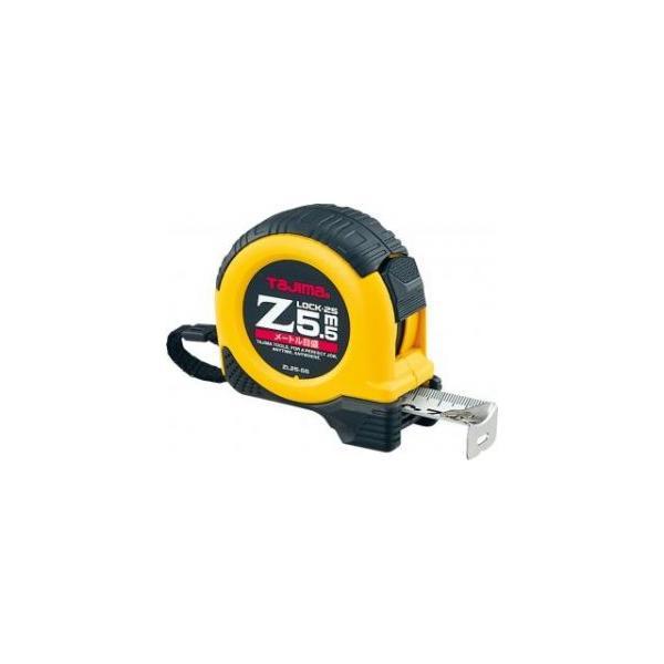 あすつく対応 「直送」 ティージェーエムデザイン ZL25-55CB Ｚロック−２５ ５．５ｍ メートル目盛 ブリスター ZL2555CB 292-0 | 