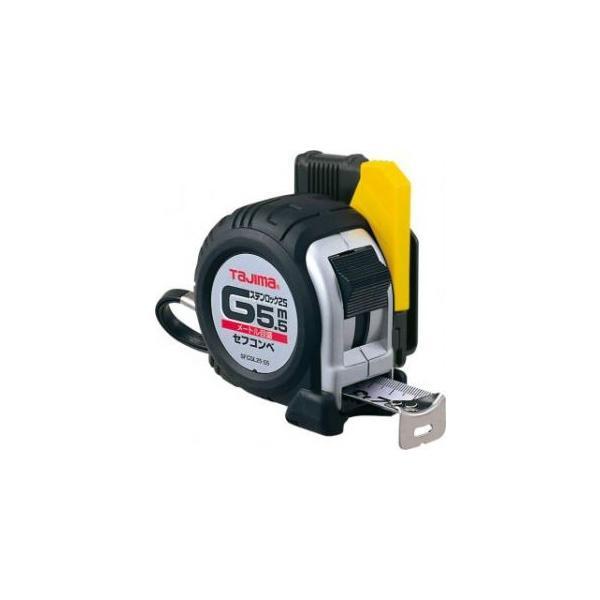 あすつく対応 「直送」 TJMデザイン タジマ SFGSL25-55BL セフコンベＧステンロック−２５ ５．５ｍ メートル目盛 ブリスター SFGS | 