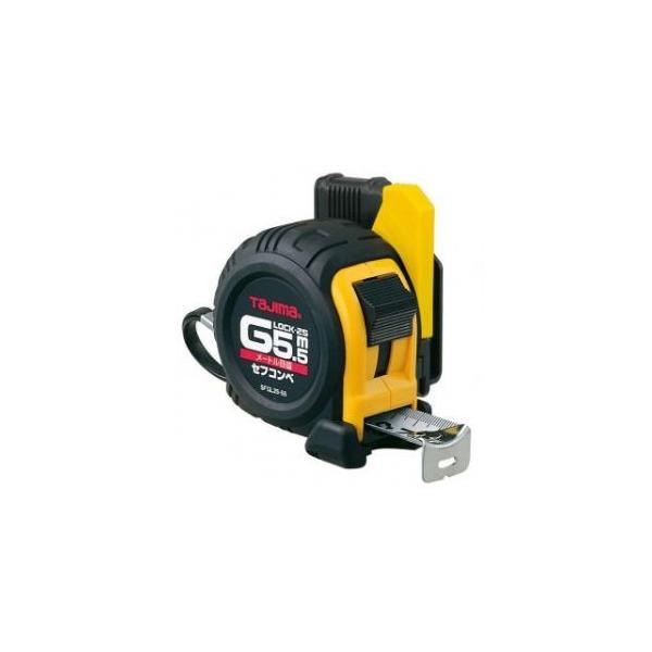 あすつく対応 「直送」 TJMデザイン タジマ SFGL25-55BL セフコンベＧロックー２５ ５．５ｍ メートル目盛 ブリスター SFGL2555 | 