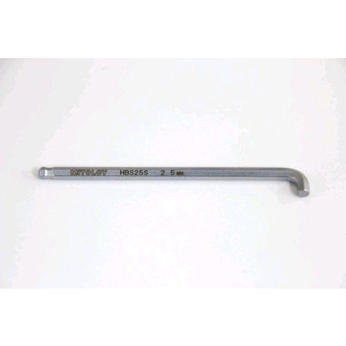 あすつく対応 「直送」 ミトロイ MITOLOY HBS25S Ｌ型ホローレンチ ボールポイント スタビー ショート ２．５ｍｍ HBS-25S 411-4396 | 