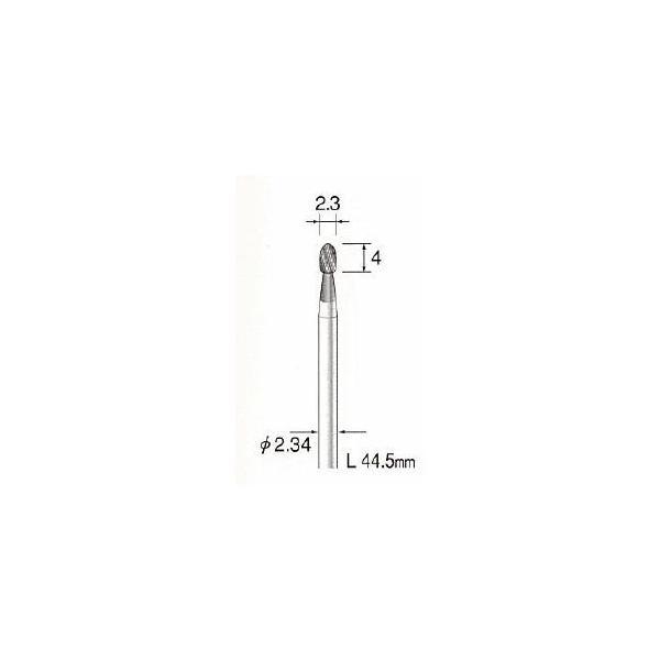 ミニター MINITOR ［BC1377］ 超硬カッター ファインクロスカット Φ２．３ 軸径２．３４ｍｍ BC-1377 | 