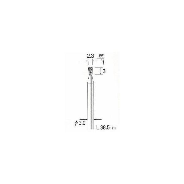 ミニター MINITOR ［BC2211］ 超硬カッター クロスカット φ２．３ BC-2211 スパイラルカット | 