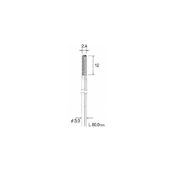 ミニター（MINITOR） ［BC6011］ ロングシャフト超硬カッター クロスカット φ２．４ BC-6011【RCP】【最安値挑戦】 | 