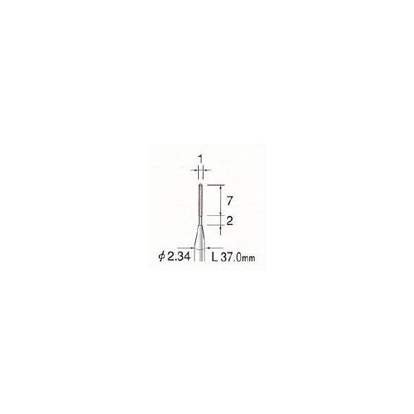 ミニター（MINITOR） ［CA1011］ ＰＡピンク砥石 ＃２２０ φ１ 【10本入】 メーカー CA-1011 | 
