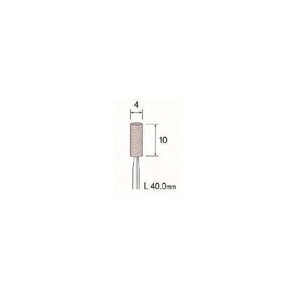 ミニター（MINITOR） ［CA1014］ ＰＡピンク砥石 ＃１２０ φ４ 【10本入】 メーカー CA-1014【RCP】【最安値挑戦】 | 