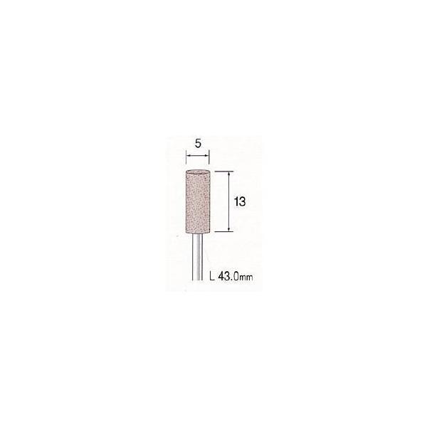 ミニター（MINITOR） ［CA1015］ ＰＡピンク砥石 ＃１２０ φ５ 【10本入】 メーカー CA-1015【RCP】【最安値挑戦】 | 