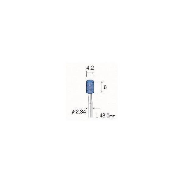 ミニター（MINITOR） ［CA1031］ ブルー砥石 ＷＡ ＃１２０ φ４．２【10本入】 メーカー CA-1031【RCP】【最安値挑戦】 | 