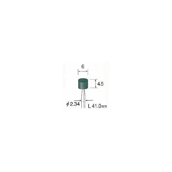 ミニター（MINITOR） ［CA1081］ グリーン砥石 ＧＣ ＃１２０ φ６【10本入】 メーカー CA-1081【RCP】【最安値挑戦】 | 