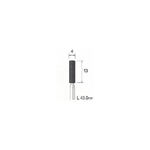 ミニター（MINITOR） ［CA3102］ ブラック砥石 Ａ ＃８０ φ４【10本入】 メーカー CA-3102【RCP】【最安値挑戦】 | 