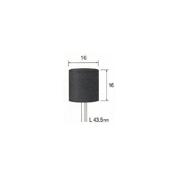 ミニター（MINITOR） ［CA3109］ ブラック砥石 Ａ ＃６０ φ１６【10本入】 メーカー CA-3109【RCP】【最安値挑戦】 | 
