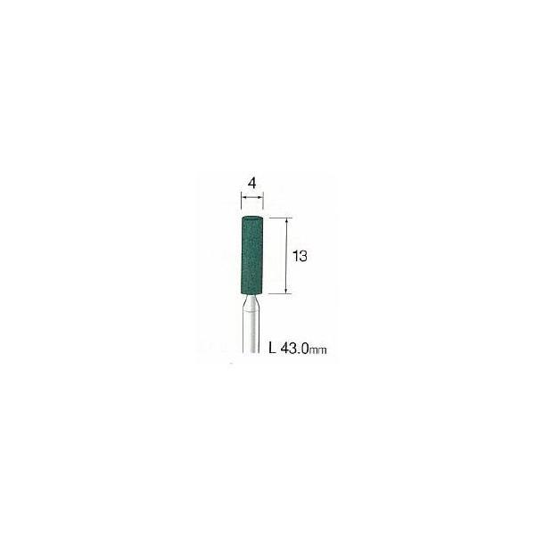 ミニター（MINITOR） ［CA3273］ グリーン砥石 ＧＣ ＃１２０ φ４【10本入】 メーカー CA-3273【RCP】【最安値挑戦】 | 