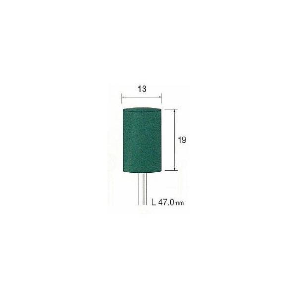 ミニター（MINITOR） ［CA3279］ グリーン砥石 ＧＣ ＃１２０ φ１３【10本入】 メーカー CA-3279【RCP】【最安値挑戦】 | 
