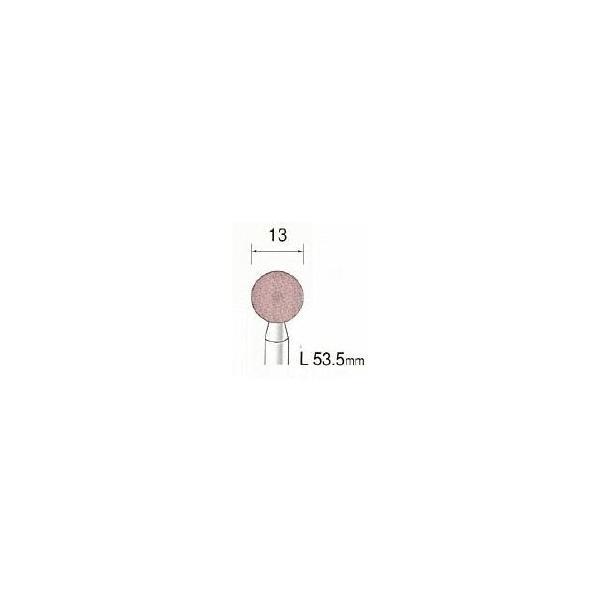 ミニター（MINITOR） ［CA6309］ ＰＡピンク砥石 ＃１２０ φ１３ 【10本入】 メーカー CA-6309【RCP】【最安値挑戦】 | 