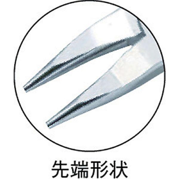 あすつく対応 「直送」 3.PEAKS SP-37 ステンレス製ラウンドノーズプライヤー バネ付 １４０ｍｍSP37 |  | 01