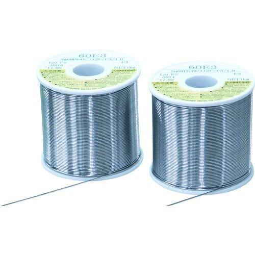 あすつく対応 「直送」 石川 S60-08 やに入りはんだ ステクロン ６０Ｅ すず６０％／鉛４０％ −０．８ｍｍ−１ｋｇS6008 116-6735 | 