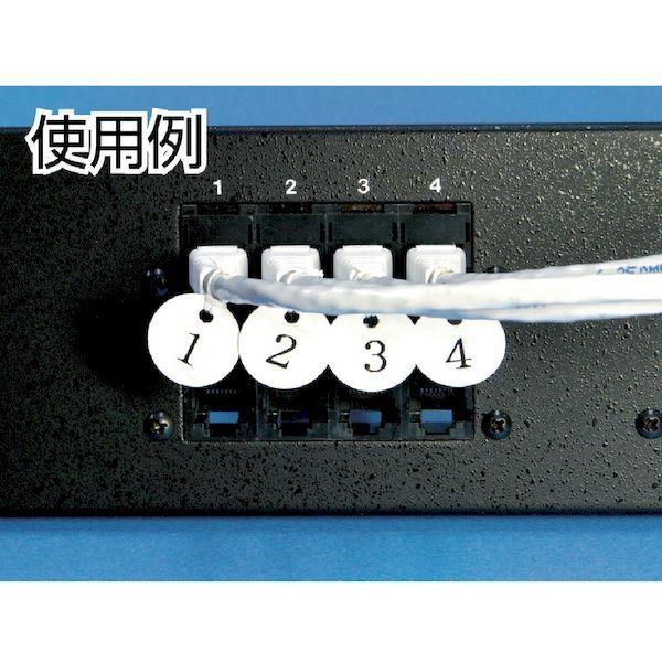 あすつく対応 「直送」 カメダデンキ FD-20-100P 線名札 小判札 １００枚入FD20100P |  | 01