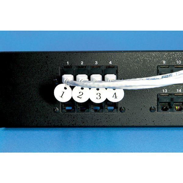 あすつく対応 「直送」 カメダデンキ FM-20-100P 線名札 丸札 １００枚入FM20100P |  | 01