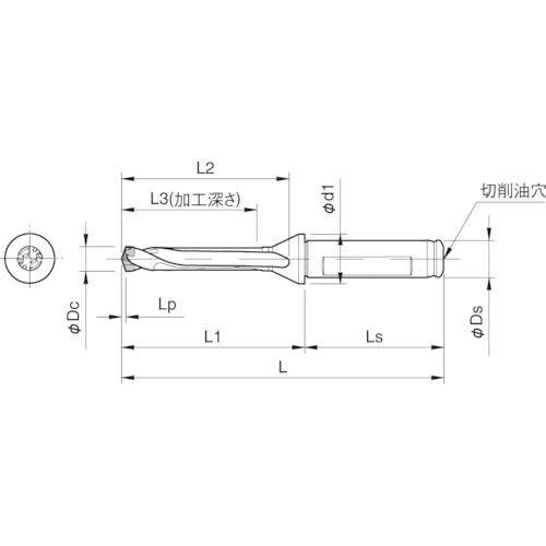 京セラ SF16-DRC140M-5 ドリル用ホルダ SF16DRC140M5 357-6973【キャンセル不可】 KYOCERA | KYOCERA