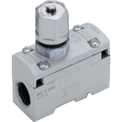 あすつく対応 「直送」 ＣＫＤ ［SC1-8］ スピードコントローラ 中口径タイプ Ｒｃ１／４ SC18 112-3521 | 