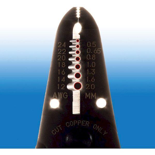 あすつく対応 「直送」 ベッセル 3500E-1 ワイヤーストリッパー Ｎｏ．３５００Ｅ−１ 単線・より線用 3500E1 124-8294 |  | 03