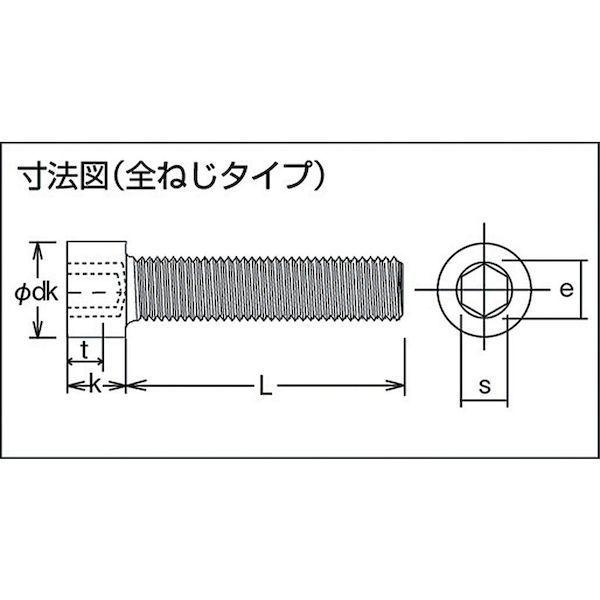 あすつく対応 「直送」 TRUSCO B081-0310 低頭六角穴付ボルト 黒染め 全ネジ Ｍ３×１０ ２５本入 ／キャップボルト ＣＡＰB0810 |  | 04