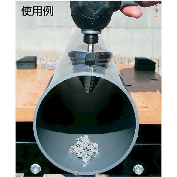 あすつく対応 「直送」 TRUSCO NMS-55P 六角軸樹脂用ステップドリル ２枚刃 ４５〜５５ｍｍNMS55P 287-1815 |  | 02