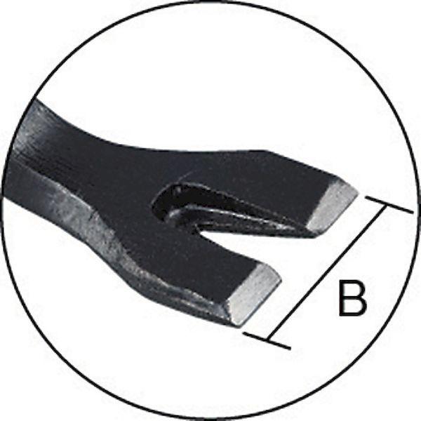 トラスコ中山 TB-24 平バール 全長６１０ｍｍ TB24 284-9097 tr-2849097 |  | 01