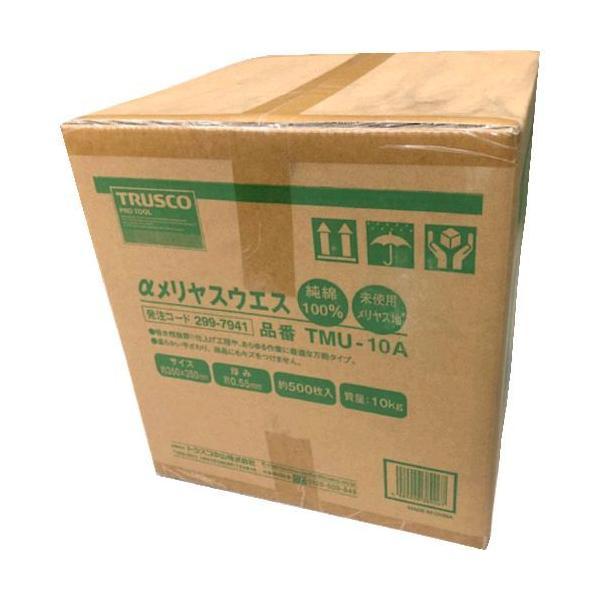 TRUSCO TMU-10A αメリヤスウエス 汎用タイプ １０ｋｇ入 TMU10A 299-7941 汎用タイプ 4989999389067 | 