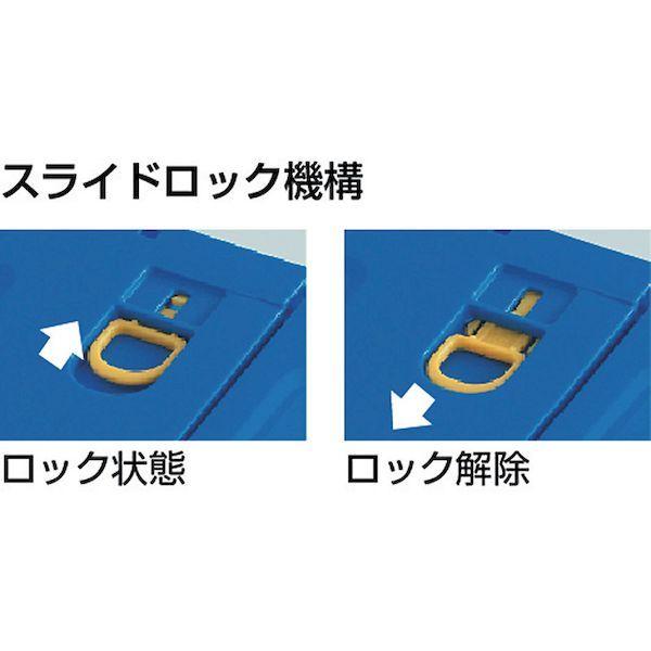 TRUSCO TR-C50B TM オリコン 薄型折りたたみコンテナ ５０Ｌ ロックフタ付 半透明 透明TRC50BTM 299-7631 |  | 03