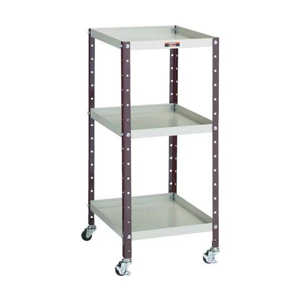 TRUSCO VS-13 Ｖ型ツールワゴン ３５０Ｘ４２０ＸＨ７９８ ３段 VS13 352-5295 3段 350X420XH798 V型Ｖ型ツール | 