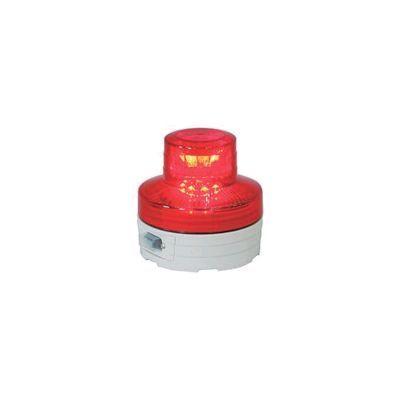 あすつく対応 「直送」 日動 ［NU-BR］ 電池式ＬＥＤ回転灯ニコＵＦＯ　夜間自動点灯タイプ　赤 NUBR 356-1330 | 