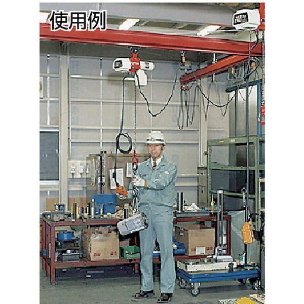 【個数：1個】KITO EDX24S 電気チェーンブロック セレクト １速形 単相２００Ｖ ２４０ｋｇ×３ｍ EDX-24S 321-0154 |  | 03