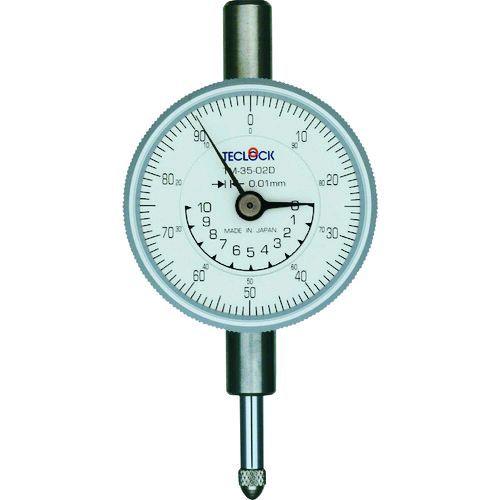 あすつく対応 「直送」 テクロック TM3502DF 小型ダイヤルゲージ 測定範囲０〜１０ｍｍ TM-3502DF 332-3137 | ブランド登録なし