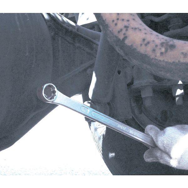 あすつく対応 「直送」 ＴＯＮＥ M05-0810 両口超ロングめがねレンチ ストレート 対辺寸法８×１０ｍｍ メッキ処理 M050810 287-7643 |  | 01