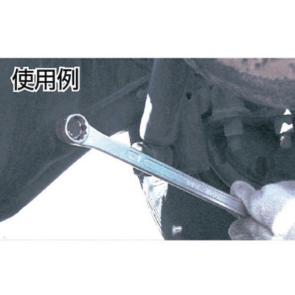 あすつく対応 「直送」 ＴＯＮＥ M05-1113 両口超ロングめがねレンチ ストレート 対辺寸法１１×１３ｍｍ メッキ処理M051113 287-7660 |  | 01