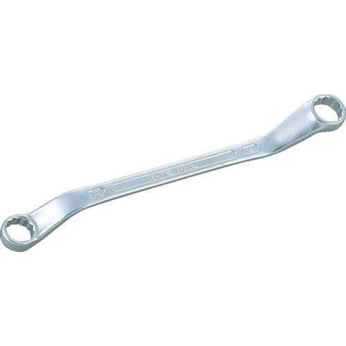 あすつく対応 「直送」 ＴＯＮＥ M45-5507 両口ロングめがねレンチ ４５° 対辺寸法５．５×７ｍｍ 全長１５１ｍｍM455507 453-8153 | 