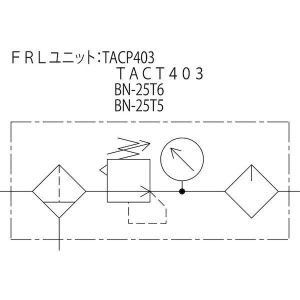 あすつく対応 「直送」 日本精器 BN-25T5-10 ＦＲＬユニット １０Ａ モジュラー接続タイプ BN25T510 215-5885_3