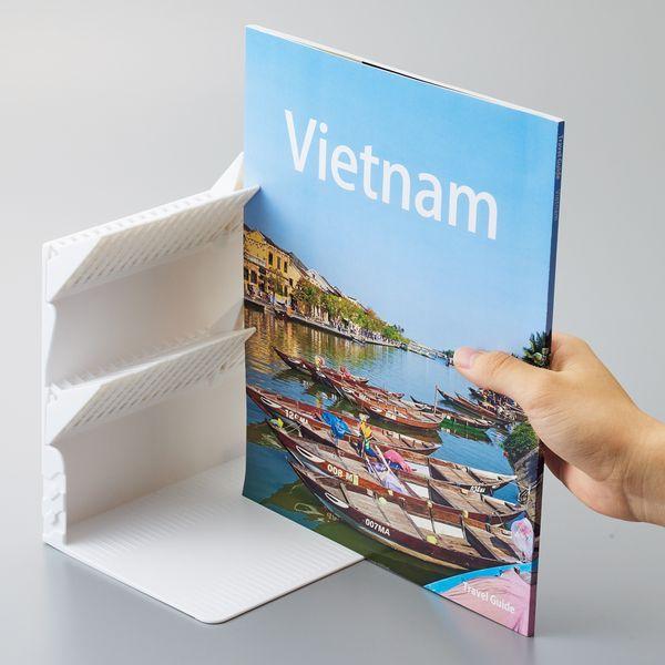 リヒトラブ LIHIT LAB. A3577-24 1冊でも倒れないブックスタンド A4 BK A357724 |  | 02