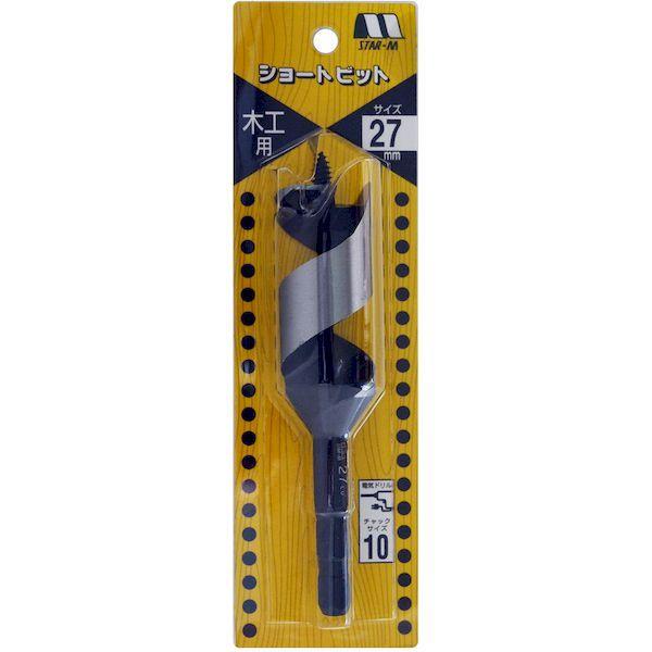 あすつく対応 「直送」 スターエム 5270 ショートビット ２７．０ 5270 305-0564 5-270 STAR-M 4962660052750 |  | 03