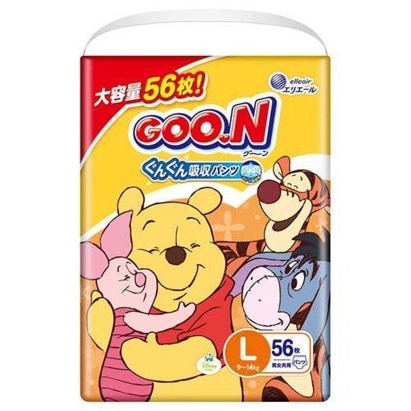 大王製紙 4902011842920 グーン ぐんぐん吸収パンツ Lサイズ 56枚×3入 | 